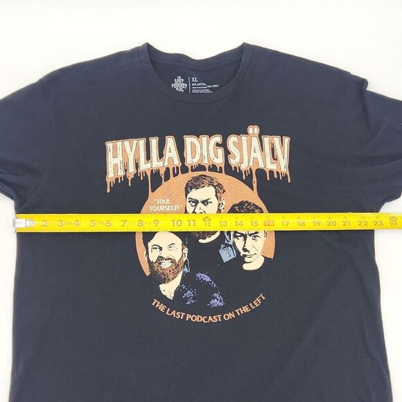 The Last Podcast On The Left Graphic T-Shirt Tee Mens Size XL Hylla Dig Sjalv - Picture 6 of 6